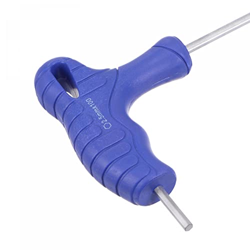 Uxcell 2.5Mm Hex Key T-Handle Dual End Wrench Spanner, Metric Cr-V Steel #TOP4