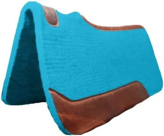 Westernpferd-Filzpad/Konturpad aus hochwertigem Wollfilz in den Größen 32 x 32 Zoll und 30 x 30 Zoll A20 (30x30)