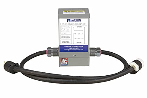 1-Phase Buck/Boost Step-Up Prewired Transformer - 208V Primary - 230V Secondary - 20 Amps - 50/60Hz