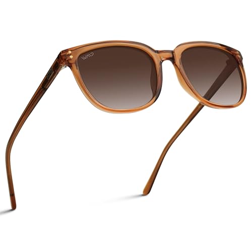 WearMe Pro Polarized Classic Retro Flat Square Unisex Sunglasses