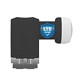 TechniSat Quattro LNB - nur für Multischalter, Multiswitch geeignet - mit LTE Filter & Wetterschutzkappe, Premium Qualität