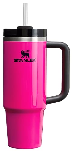Image of STANLEY Quencher H2.0 Tumbler with Straw 30 oz | Flowstate 3-Position Lid | Cup Holder Compatible for Travel | Insulated Stainless Steel Cup | BPA-Free | Electric Pink