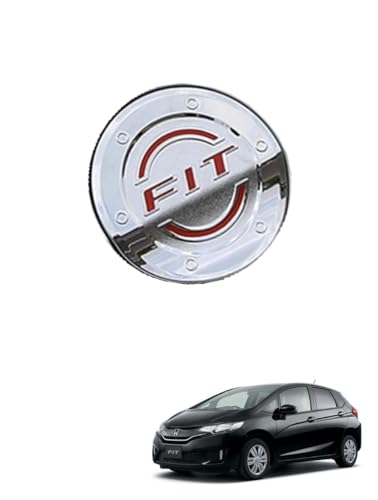 【Image Cool 】 ホンダ フィット3代目 Gk系 GK3 GK4 GK5 GK6 GP5 GP6型 専用 給油口カバー フューエルリッドカバー フューエルタンク 燃料タンクキャップ 外装パーツ