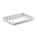 Plasticpro Plastic Serving Trays - Serving Platters Rectangle 9X13 Disposable Party Dish 4 White
