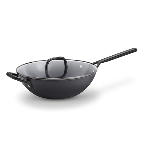 Wok ZWILLING Milano 12 pulgadas aluminio negro miniatura 1