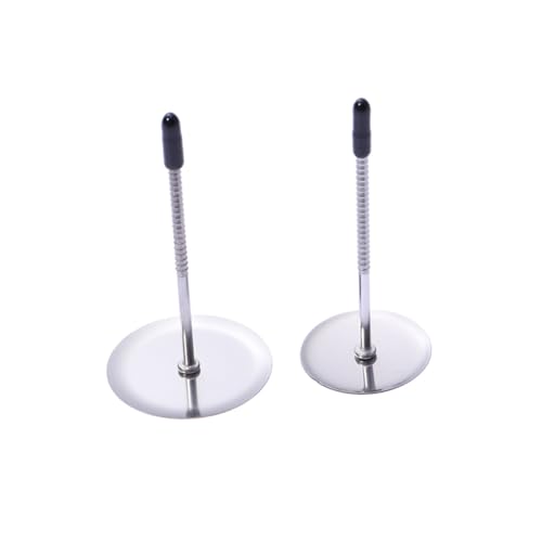 QUMIIRITY 4個 不???花 点入り 角設計で手がケーキに触れない ケーキ花釘 プラスチックはさみ付き ベーキングツール