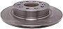 ACDelco Silver 18A81999A Rear Disc Brake Rotor