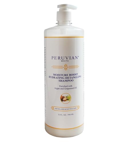 Moisture Boost Hydrating & Detangling Shampoo 32oz – Deep Moistur...