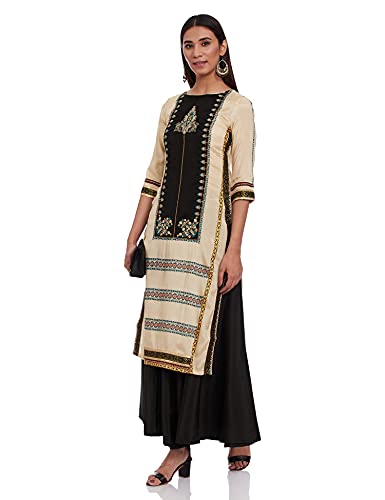 Image of W for Woman Women's Viscose Straight Kurta