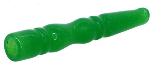 Chinese Simulated Quartz Stone Cigarette Holder (Green)