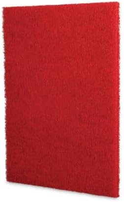 Boardwalk Floor Machine Buffing Pads, 20"x14" Diameter, 10-Pack, Red, Cleans & Polishes To a High Gloss, Durable, Made in the USA
