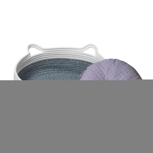 Lit mignon pour chat isolant toutes saisons avec tapis de couchage - 2