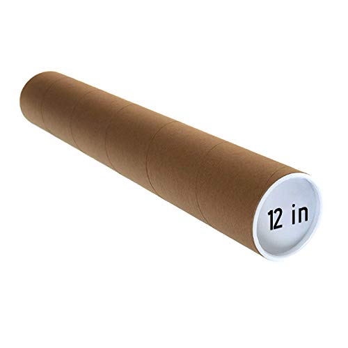 Gomu - Shipping Mailing Storage Poster Artwork Multipurpose Tube - Size 2 Inch X 12 Inch - 1 Pack #TOP1