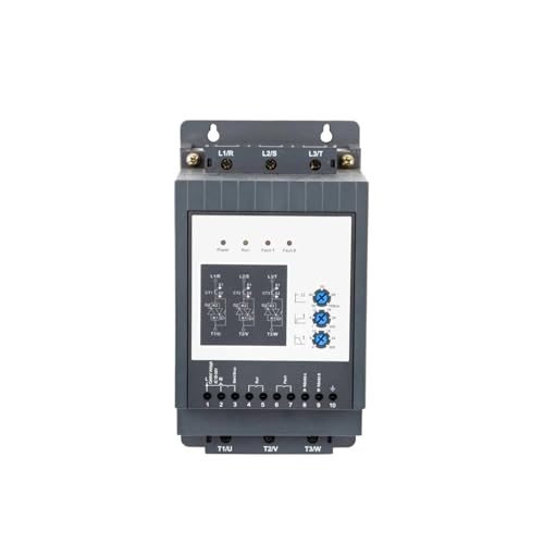Démarreur progressif triphasé 37kW 75A SSR4075-A-3P3 12VDC 400V pour moteurs
