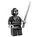 LEGO Teenage Mutant Ninja Turtles Theme Minifigure: Foot Soldier with Sword, Black Version