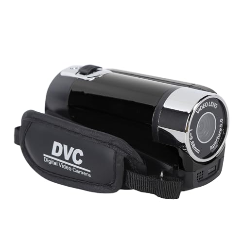 Image of Video Camera Camcorder, 1080P 16MP DV Camera Vlogging Camera Recorder, 2.7in TFT 270 Degree Rotatable 16X Zoom Digital YouTube Camera for Teens Students Boys Girls Gift (Black)