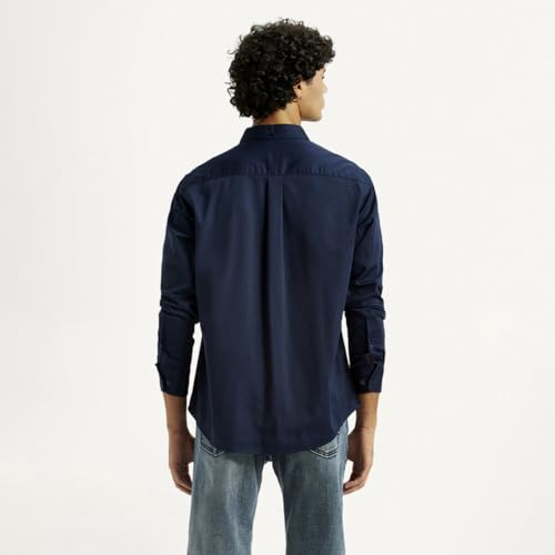 Image of Levi's Men's Cotton Solid Slim Fit Shirt