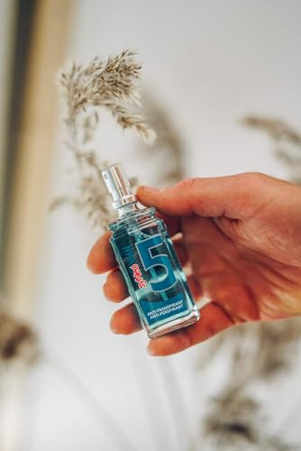 syNeo 5 antiperspirant pump spray, anti-sweat deodorant for men and women to prevent heavy sweating, antiperspirant spray, pack of 1 (1 x 30 ml)