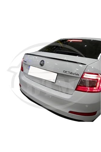 Bagaj Üstü Spoiler, Skoda Octavia ile Uyumlu2013 Sonrası — Piano Black