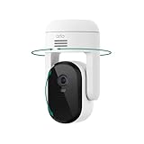 Arlo Essential Pan Tilt 2K Security Camera - Wired Plug-in Power, Person Recognition, Package Detection, Animated Preview, 1-Month Trial of Secure Plan, Dual-Band WiFi, Auto Motion Tracking, 1 Cam