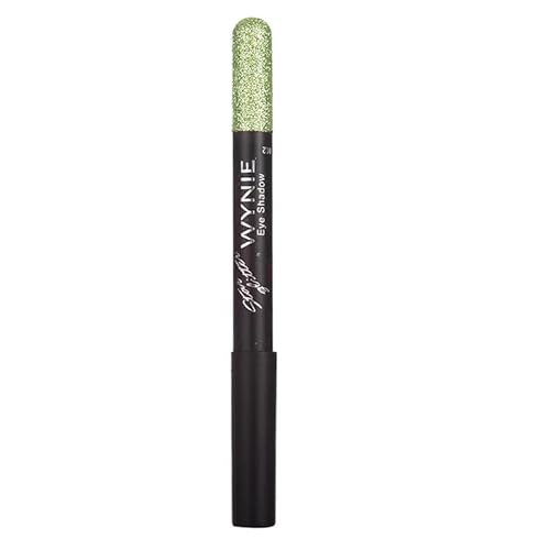 WYNIE Sombra de Ojos en Barra, Colores Glitter, Sombra de Ojos en Lápiz Cremoso de Larga Duración Tono 007 Verde Cover