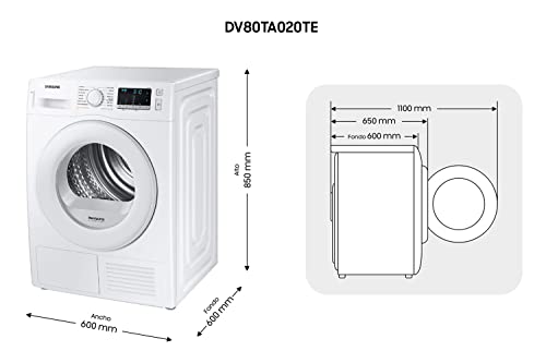 Samsung-DV80TA020TEEC-Serie-50-Secadora-8kg-con-Bomba-de-Calor-Color-Blanco