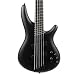 Ibanez Iron Label SRMS625EX 5-string Bass Guitar - Black Flat