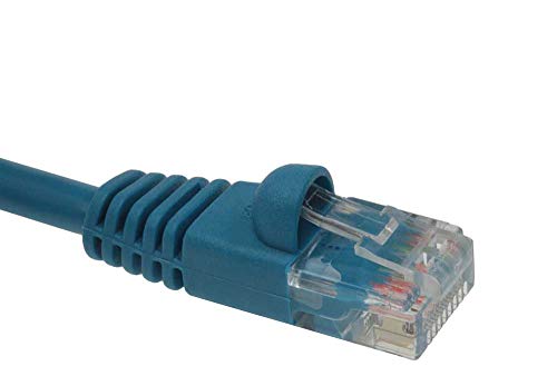 Cable de red Ethernet Cat 5E UTP 12ft azul miniatura 2