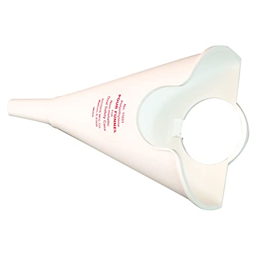 Image of Justrite 11201 Polyethylene Funnel for Use with Type I Oval Safety Cans
