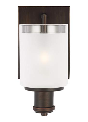 Image of Sea Gull Lighting-Norwood-1 Light Bath Vanity-Bronze Finish-Incandescent Lamping Type