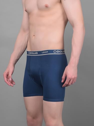 Image of Dollar Lehar Mens Combed Cotton Trunk - Actual Colour May Vary