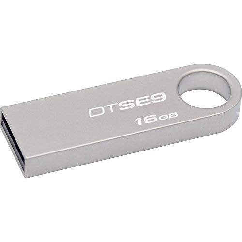 Image of Kingston DataTraveler SE9 16GB USB 2.0 Flash Drive (Gray)
