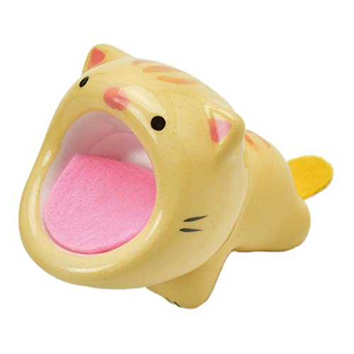 聖新陶芸 家庭菜園 簡単 栽培キット ミント 茶トラ 室内 香草 野菜 栽培セット 約6×7cm ミニ ハラペコポン 母の日 プレゼント 誕生日