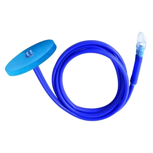 Snorkel para natación sin fatiga con tubo extendido para principiantes en apnea