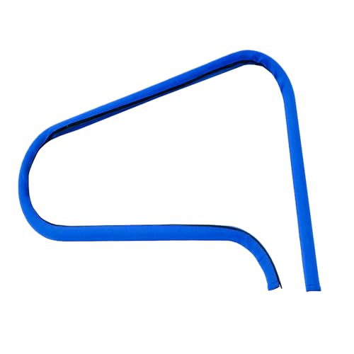 Ranley Pasamanos de piscina, cubiertas para barandillas de piscina, con cremallera, funda envolvente para carril de piscina, fresco y resistente al calor, funda antideslizamiento para