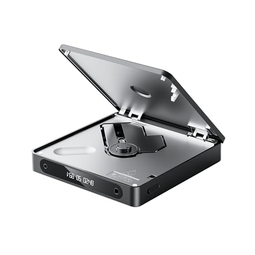 Image of FiiO DM13 Multifunctional Portable Stereo CD Player with Long-Lasting Battery, Supports USB Ripping, Optical /coaxial /3.5mm /4.4mm outputs (Black Bluetooth)