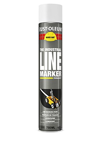 Rust-Oleum2391AE.0.75 Hard Hat Lining Aerosols, Up To 120 m Per Can!, Traffic white-RAL 9016