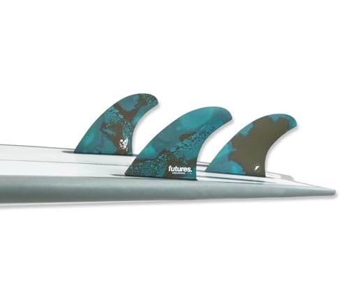 Futures Fins Christenson 5-Fin Set - Blue/Brown
