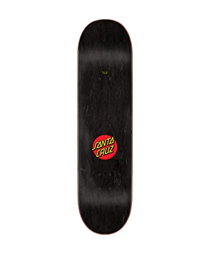 Santa Cruz 8.25" X 31.83" Skateboard Deck - Classic Dot, Black #TOP1