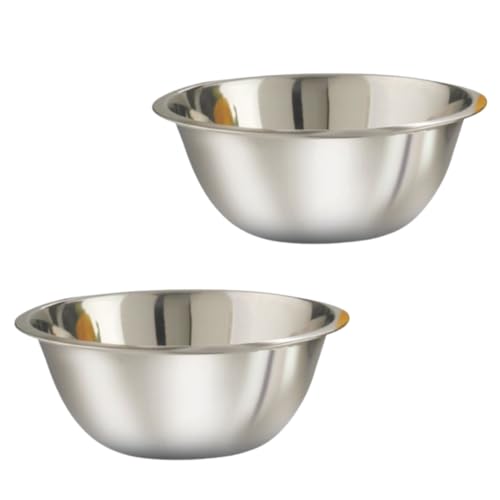 Image of KMW Efficient Mixing Bowl Deep 3 Qt - (2 pcs Set) | with Comfortable Grip | Versatile Build