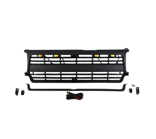 Kit de carrosserie calandre voiture cadre lumière phare pour Land Cruiser LC80 1990