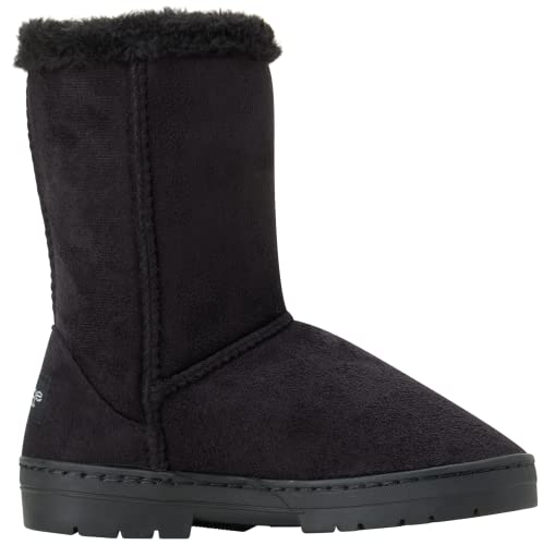 bebe Girl's Fur Lined Winter Boot with Rhinestone Details (Toddler/Little Girl/Big Girl)4