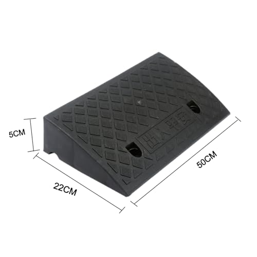 Rampa para bordillo de acceso multiuso y resistente para umbral de puertas 3
