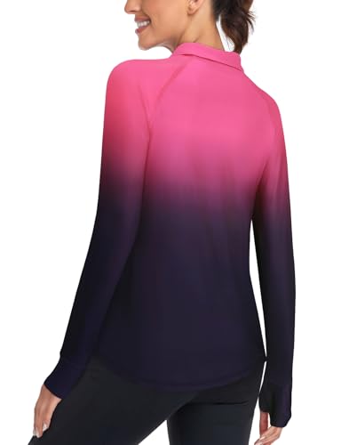 Image of Cucuchy Womens V Neck Golf Polo Shirts Moisture Wicking Sports Workout Tops