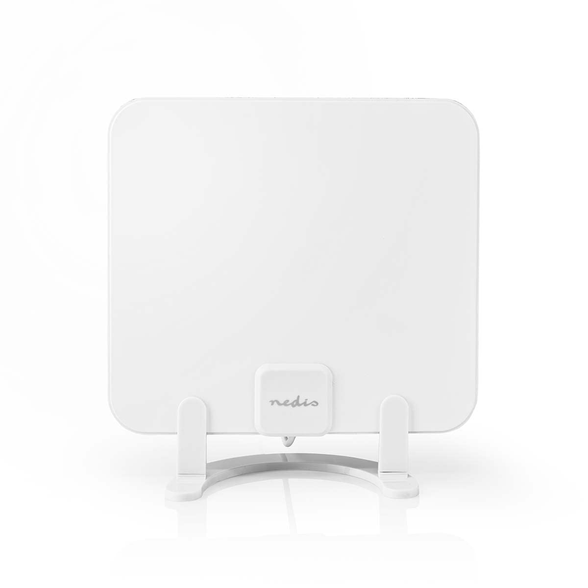 Antenne intérieure - Actif - FM/UHF/VHF - Gamme de réception: 0-25 km - LTE700 - Gain: 30 DB - ABS - Blanc
