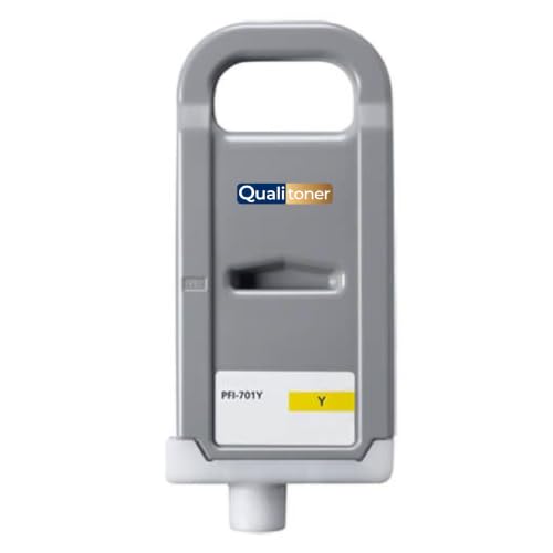 Cartouche PFI-701 Y encre pigmentée jaune 700 ML compatible Canon iPF8100
