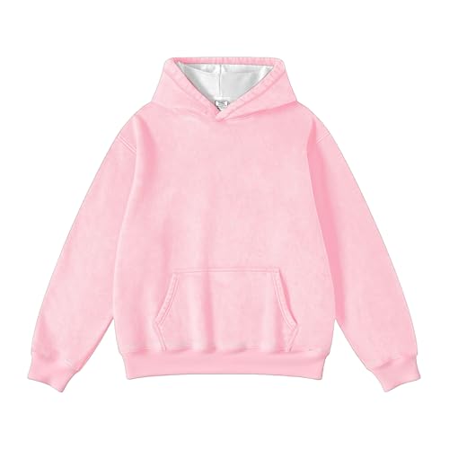 Men's Oversized Distressed Hoodie Retro Vintage Pullover Comfort Fit Long Sleeve Sweatshirt with Pocket2