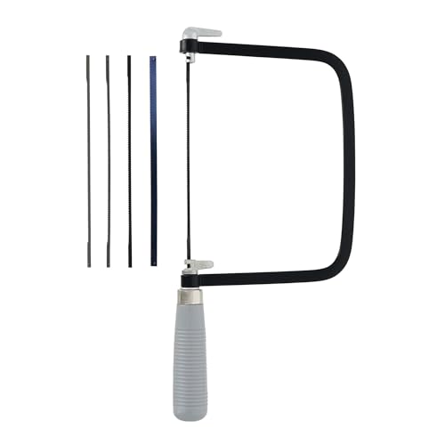 高儀 木工用 糸鋸セット 鋸刃 4本付 TAKAGI 替刃 細目 中目 荒目 非鉄金属 約120mm 鋸 のこぎり たかぎ