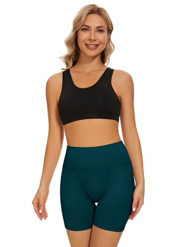 Image of Overnight Period Shorts Heavy Flow Leakproof High Waisted Menstrual Sleep Boyshorts