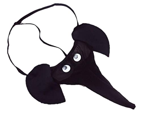 Men's Elephant Underwear Pouch Briefs Long U Bulge Pouch Low Waist Underwear Briefs G-String Hot Funny Thong4